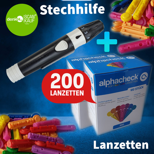 Lanzetten 200 stück 30g - lanzetten,