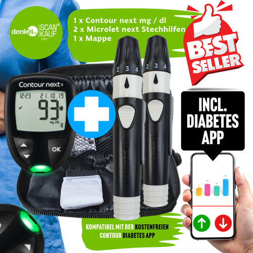 Contour next 2 x - contour, mg/dl